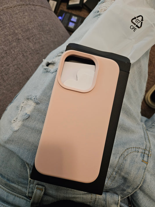Pinksand iphone 15 pro phone case
