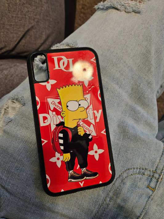 Bart Simpson iphone phone case